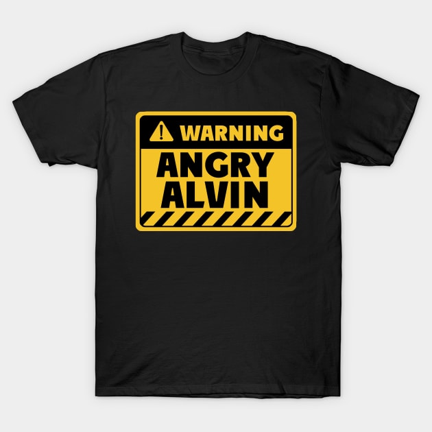 Angry Alvin T-Shirt by EriEri